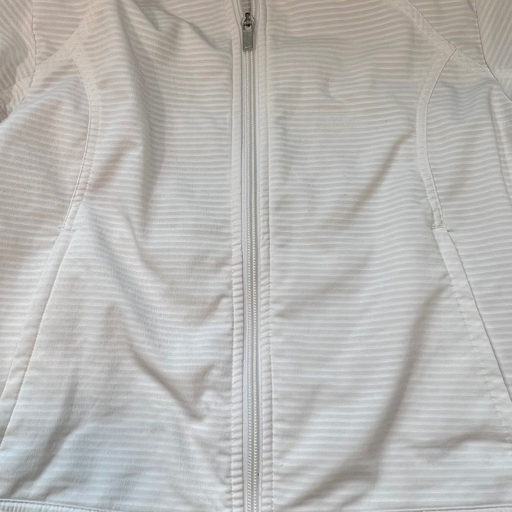 Nike Sphere‎ Women's Full Zip Athletic Jacket Running Lightweight White S - Picture 15 of 16